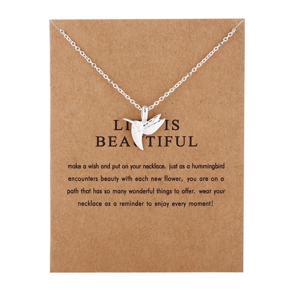 3 for $25⚡️Dainty sparrow bird necklace - Picture 3 of 8
